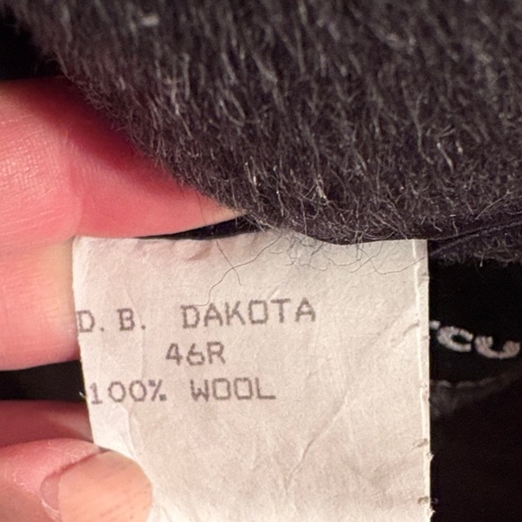 Neiman Marcus Dark Blue Wool Trench Coat with Gray Collar - Picture 6 of 8